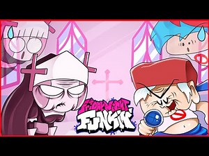 Sarvente vs Boyfriend but They Getting Older As They Sing - Friday Night Funkin Animation