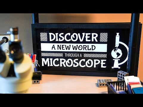 Laser Cutting and Engraving an LED-Lit Acrylic & Plywood Sign