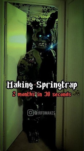 Springtrap How to make Cosplay | #fnafcosplay #springtrap