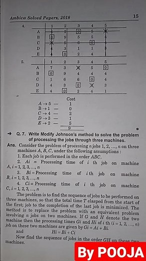 Operation Research 2018