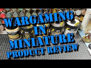 Wargaming in Miniature ☺ AK & Vallejo Texture Paste Comparison & Review