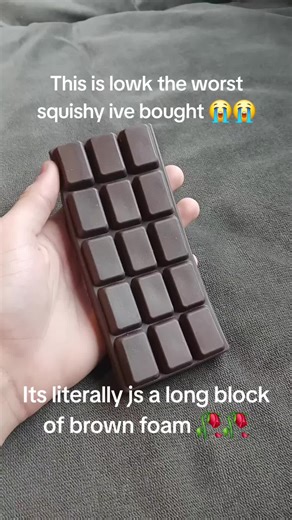This squishy is genuinley horrible bro 😭😭, like yea it looks like something but its js a long block of foam cmom 🥀🥀 the only good thing abt ts is that its looks realistic and is very squishy which is bare minimum, if u want ts its linked it for you #squishy #foamsquishy #satisfying #onsale #fail