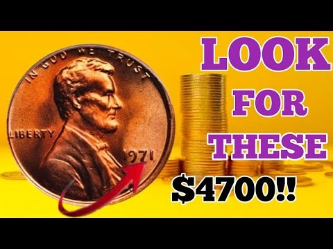 “1971 One Cent United States America Coin | Rare Lincoln Penny Value & History”
