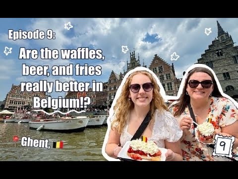 Our day in Belgium - Panoramic Ghent by Canal Boat excursion! Royal Caribbean's Anthem of the Seas