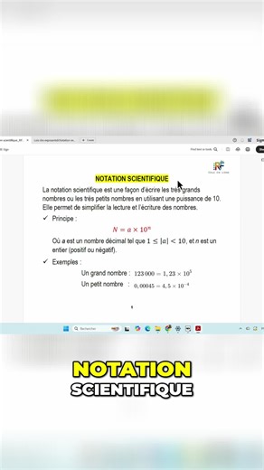La notation scientifique expliquée simplement. Simplifiez l'écriture des grands et petits nombres ! #NotationScientifique #Maths #Science #Explication #Apprendre