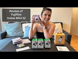 Fujifilm Instax Mini 12 Camera Review and How to Set Up and Take Your First Photo!