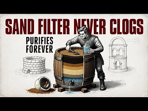 Your Water Filter Will Clog — The Medieval Sand Filtration System That Purifies Forever