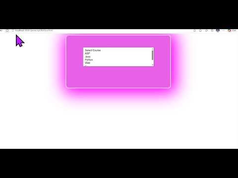 LIstbox in HTML | How to create Listbox in HTML | Get selected value from Listbox Using JavaScript