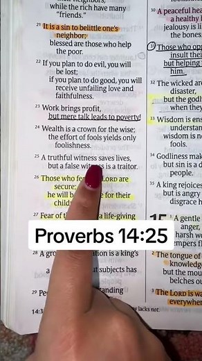 Truth or Lies? The Power of Honesty! 💬 | Proverbs 14:25