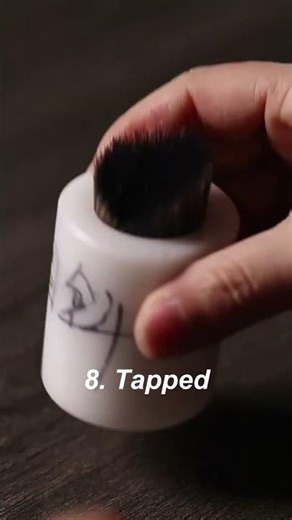 How a Handmade Angled Brush Is Made — From Fiber to First Stroke (No Machines)#White-Tip #vegan