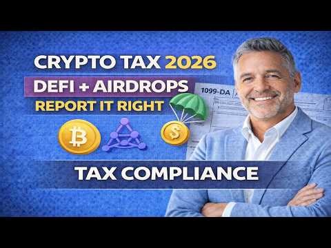 How To Do Crypto Taxes in 2026 (USA): 1099-DA, Cost Basis, Airdrops, DeFi + Audit-Ready Records