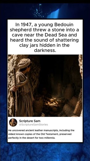 The Accidental Discovery of the Dead Sea Scrolls