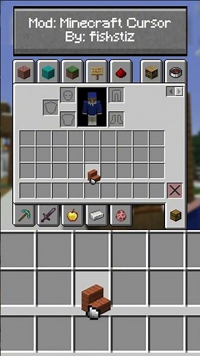 Minecraft Cursor Mod #minecraft #minecraftmods #mod