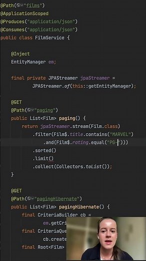 Efficient SQL Queries with Java Streams using JPAStreamer #shorts
