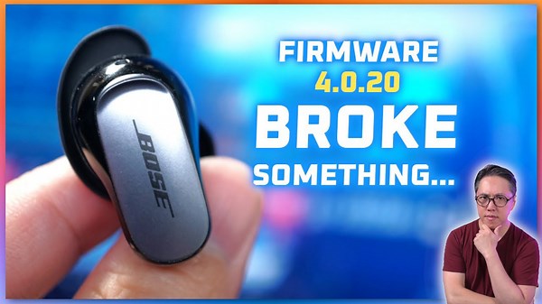 New Bose QC Ultra firmware 4.0.20 broke something 🤦🏻‍♂️