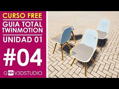 Twinmotion Complete Guide U01_04 Mouse navigation, cloning objects, zooming in on objects and orb...