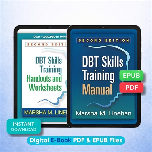 DBT Skills Training Manual+handouts & Worksheets Second Edition Digital Ebooks - Etsy