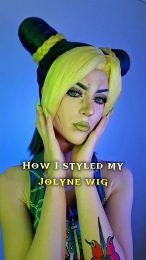 Jolyne Wig Styling Tutorial for Cosplay | JJBA Cosplay Tips