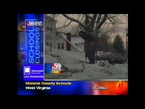 WVNS 59 NEWS - SNOW STORM (2005)