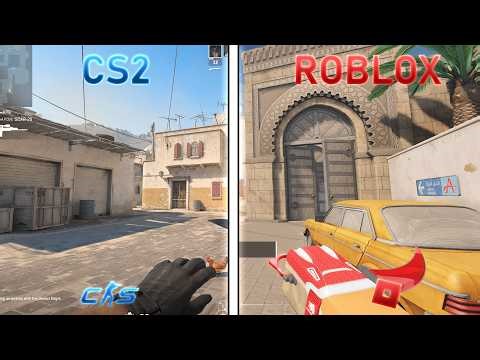 1:1 Dust II on Roblox? (Blox Strike)