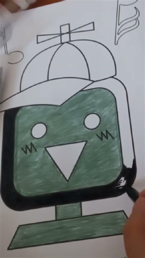 Mr Fun Computer Sprunki Coloring 🎨 Relax #Shorts