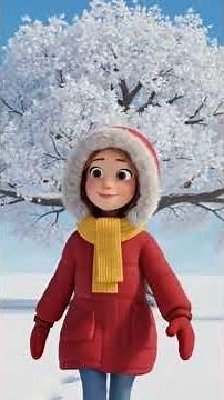 Easy English Story | Winter Fog Adventure #learnenglish #animation #shortsfeed #shorts