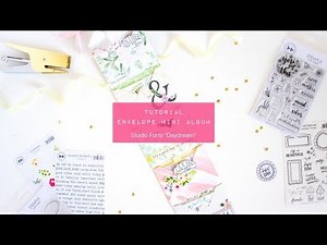 DIY Tutorial Envelope Mini Album - Studio Forty "Daydream"