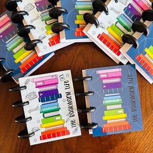 MICRO BWL Grid Notebook - Mini Bookish Grid Notebook - Reading Stationery - Bookworm Gift - Books Stationery - Book Journal - Etsy