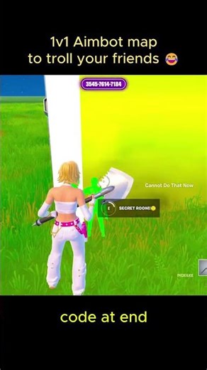 1v1 Aimbot map to troll your friends!