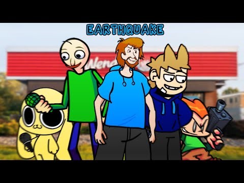 FNF Earthquake (CaseOh Shaggy) But everyone sings it.