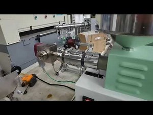 Copper wire plastic coating extrusion