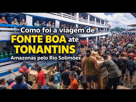 The Reality Few Know About Traveling by Boat on the Amazon | Fonte Boa to Tonantins AM