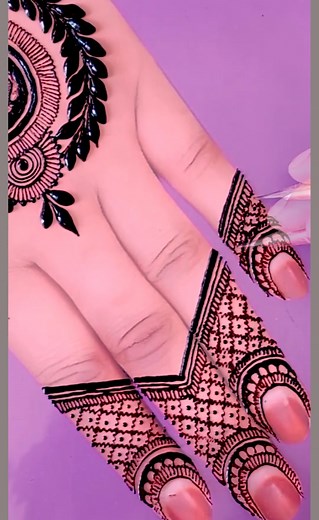 Latest Floral Arabic Henna design mehndi design Tikki mehndi design | Mehndi Design