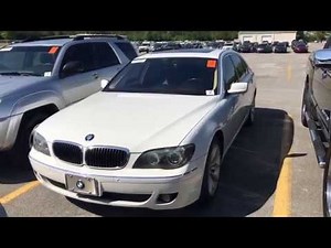 2008 BMW 750Li pov walkaround test drive fast and beautiful auction car