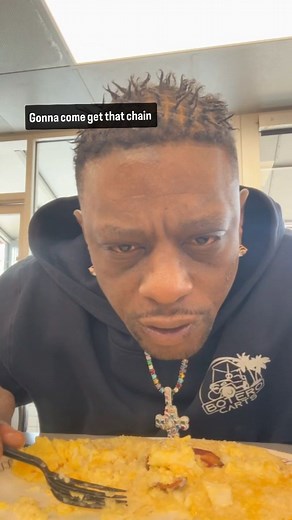 Watch Live Bitez on Instagram: "#Boosie Claps Back at Fan Threatening to Take His Chain: "You About to Meet Your Maker!""