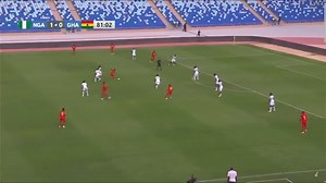 Ghana vs Nigeria international friendly highlights Ghana 1:2 Nigeria | The bills
