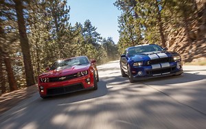 2012 Chevrolet Camaro ZL1 vs. 2013 Ford Shelby GT500 - Motor Trend