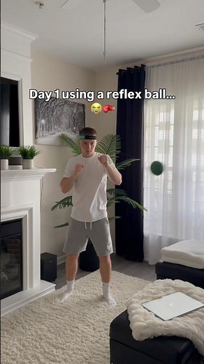 Crazy Reflex Ball Progress🔥 #boxing #martialarts #mma #reflexball #training