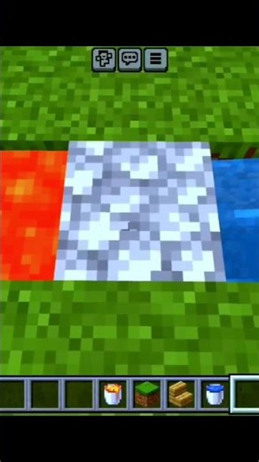 How To Make Cobbaelston Generator! (Minecraft) #shorts