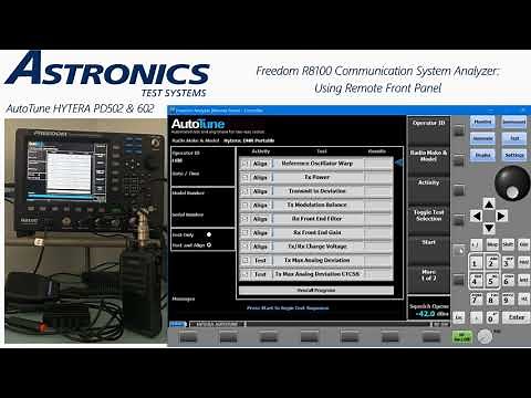 HYTERA AUTOTUNE PD502 USING FREEDOM R8100