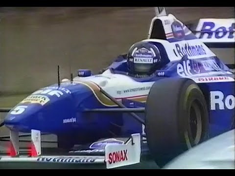 F1 1996 ウィリアムズ・ルノーFW18 デイモン・ヒル ジャック・ヴィルヌーヴ 日本GP 予選 Williams RENAULT FW18 Suzuka qualifying round