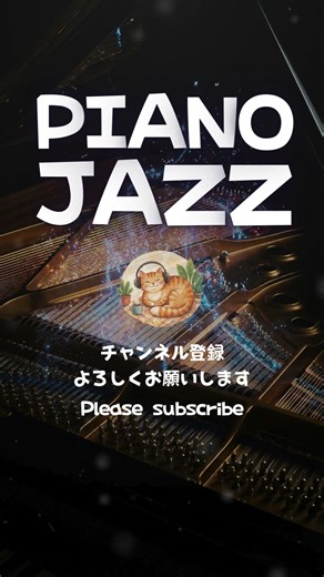 JAZZ PIANO #music #bgm #backgroundmusic #作業用bgm #勉強 #cafe #読書 #リラックス #癒やし #カフェ #relaxing #shorts