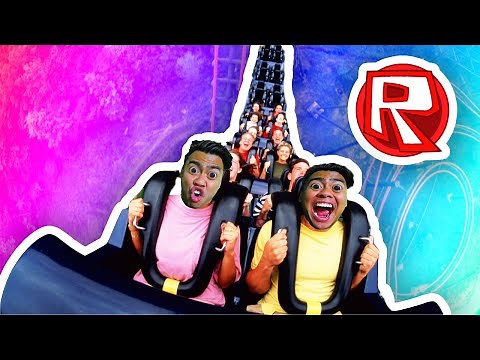 RIDING ROLLERCOASTERS! | Roblox