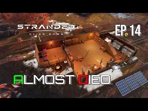 Stranded: Alien Dawn | Preparing for Winter & A Near Death Lesson | EP 14