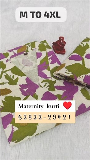 2714_Maternity Kurti#shorts #maternity #kurthi #maternitykurti #kalpanafeedingkurtis #feedingkurthi