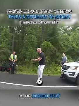 8 Cops vs 1 Giant Ex-Soldier