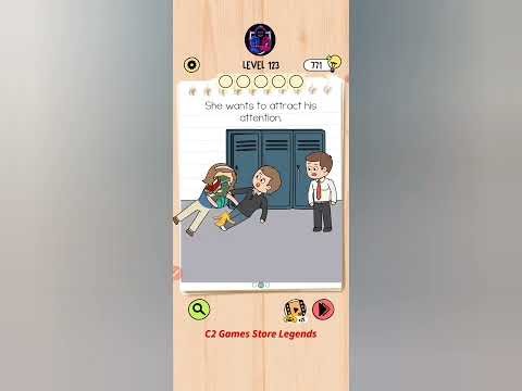 Brain Test 5 Level 123 Solution | All Parts Gameplay Walkthrough