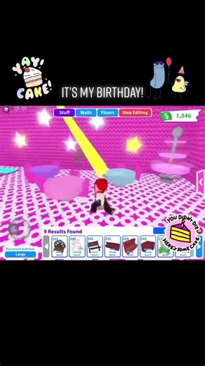 Creating a Birthday Party Room in Adopt Me Roblox