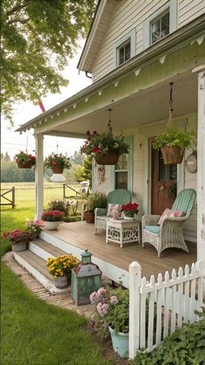 Charming Shabby Chic Country Farmhouse Decor | Timeless & Cozy Ideas.