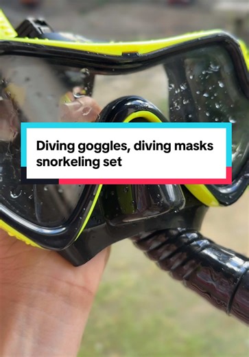 Diving Goggles and Masks Snorkeling Set for Clear Vision